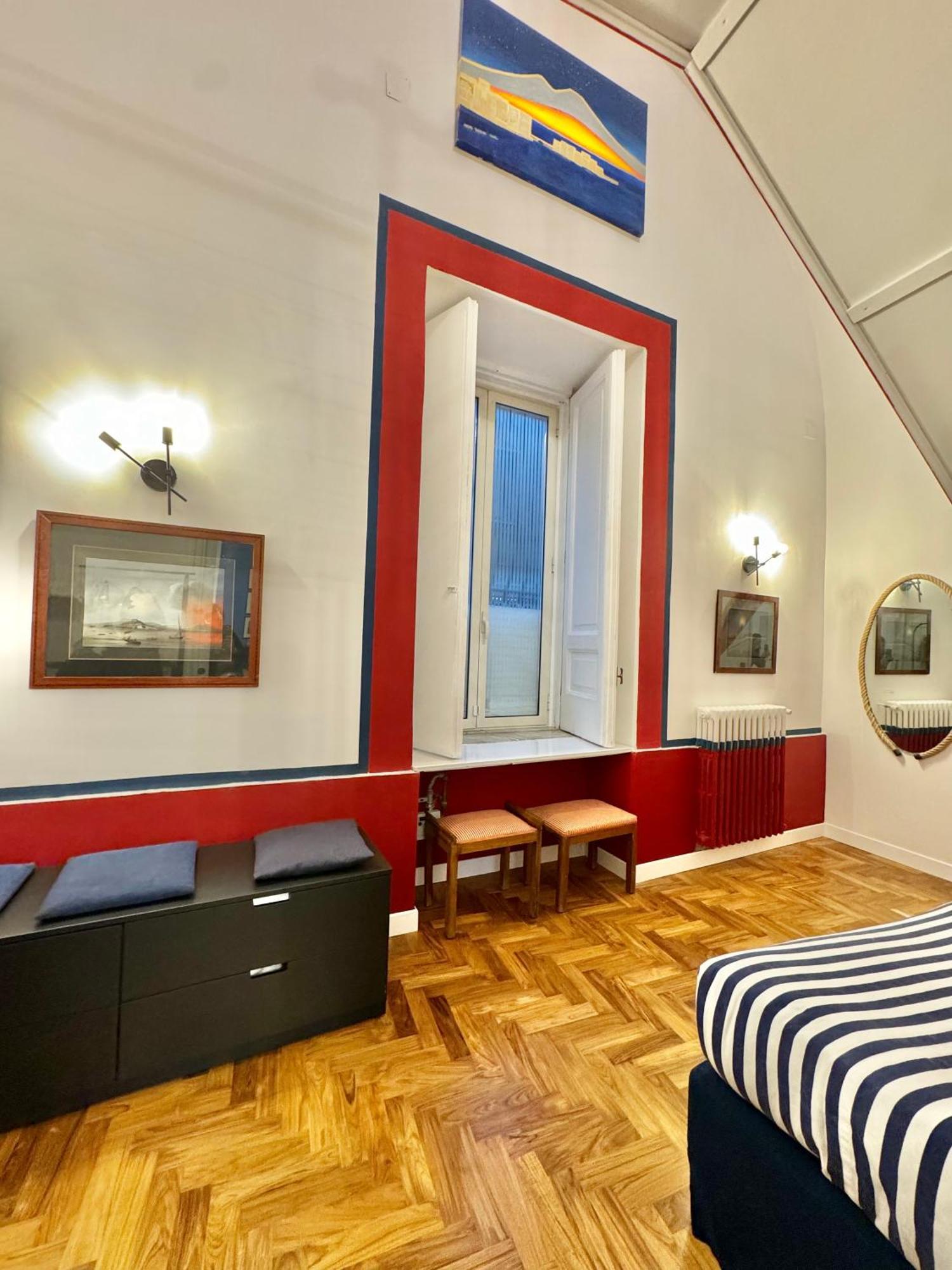 Alma De Templarsf - Stunning Design With Sea View And Terrace Naples